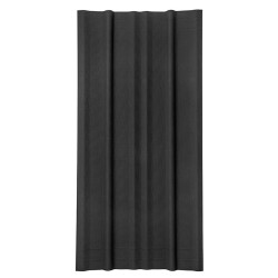 Tapume Ecológico Onduline – 200cm x 97cm Preto