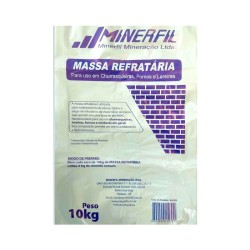 Massa Refratária Seca 10Kg - MINERFIL