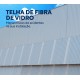 Telha em Fibra De Vidro Ondulada Incolor - 1,22 X 0,50m - Perfil 075