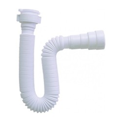 Sifão Sanfonado Universal Pvc Branco